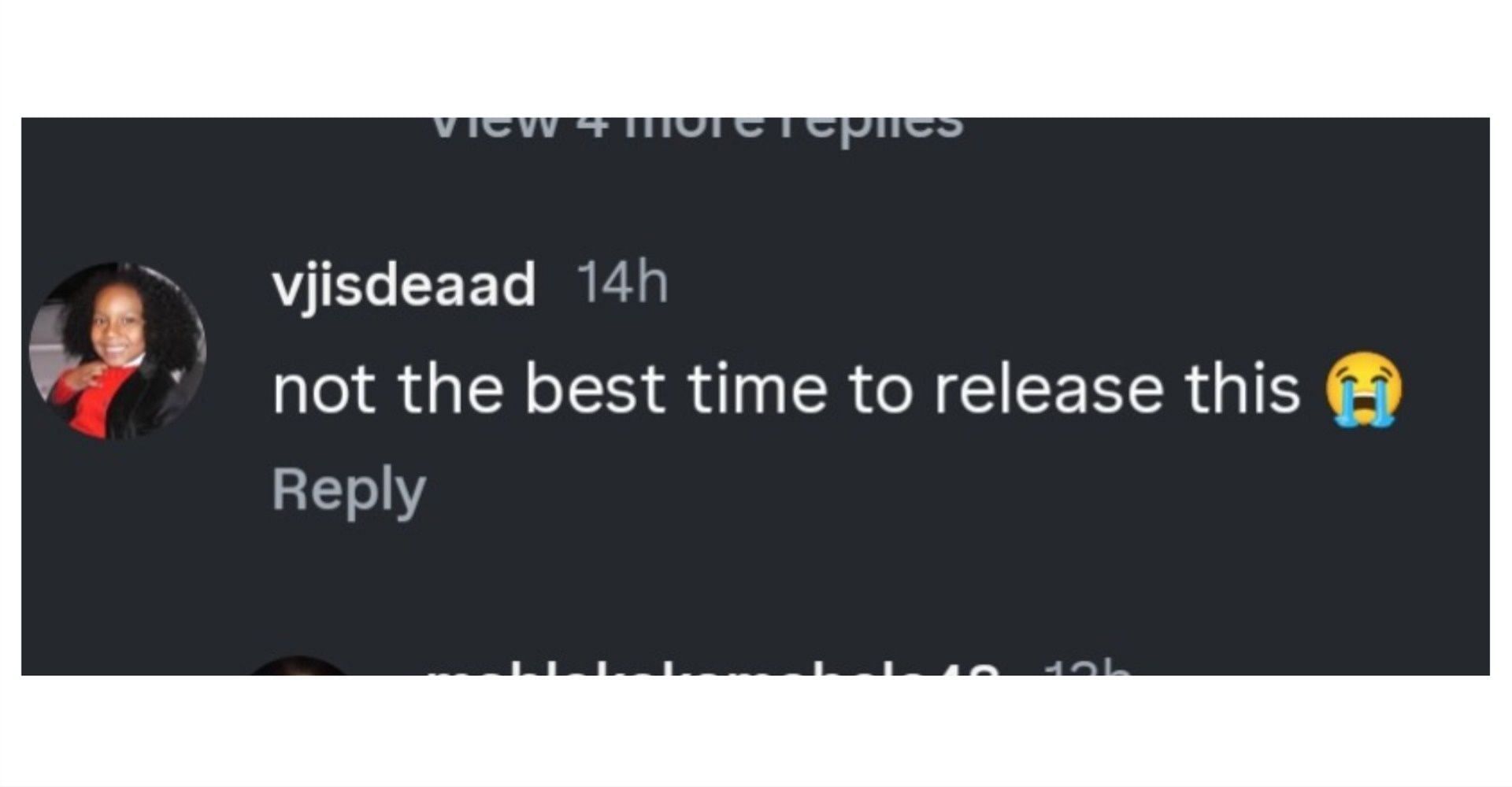 A netizen's response on Offset's latest viral video, (Photo via Instagram/@offsetyrn)